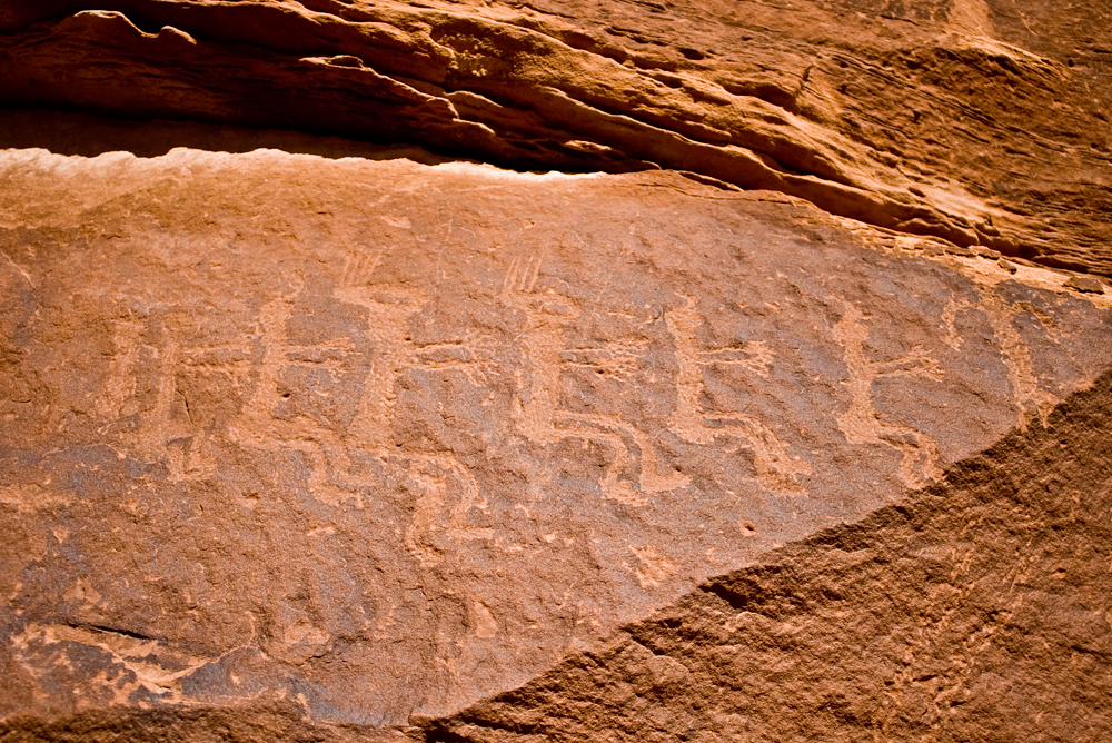 Ancient Puebloan Hunting Scene Image