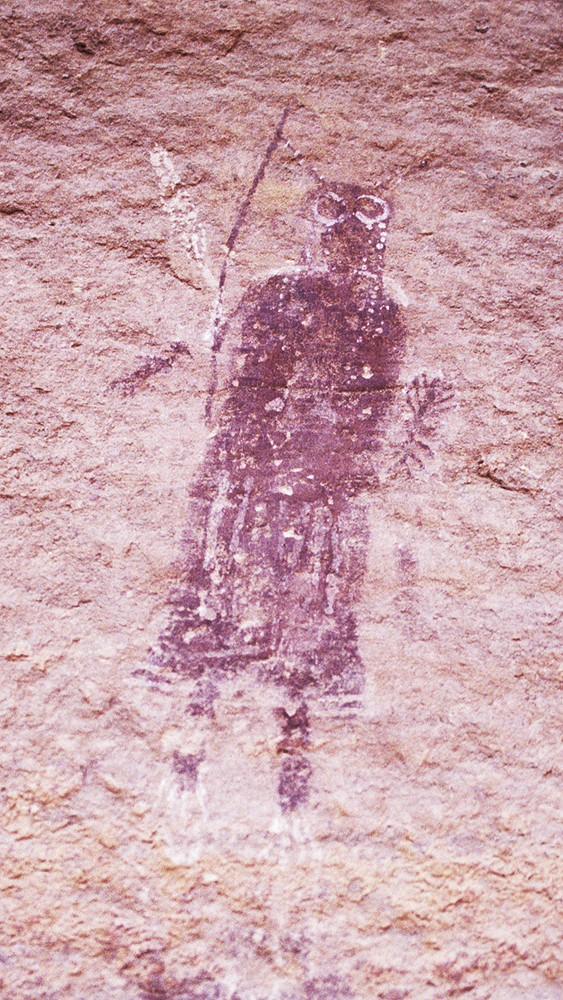 Barrier Canyon Style Painting